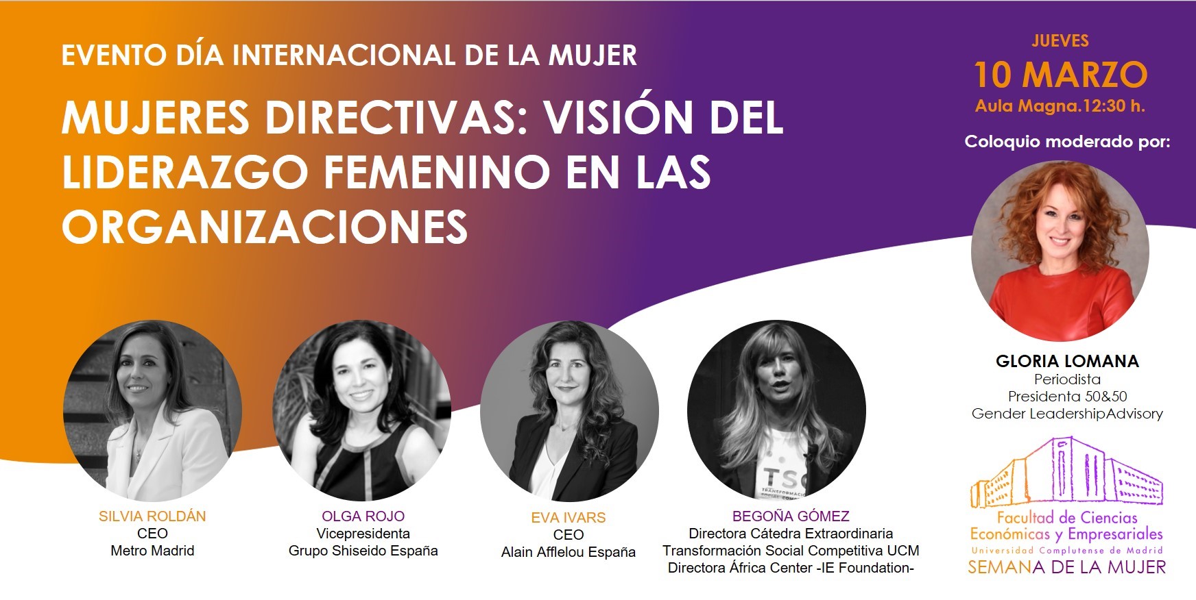 Coloquio "Mujeres Directivas: Visión del Liderazgo Femenino en las Organizaciones", grabación disponible